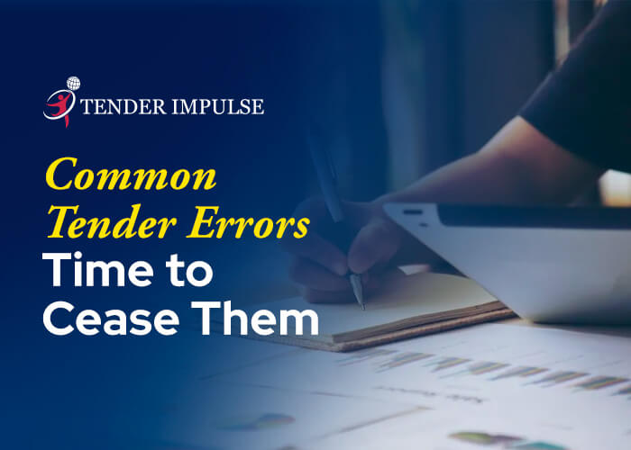 Common Tender Errors: Time to Cease Them!
